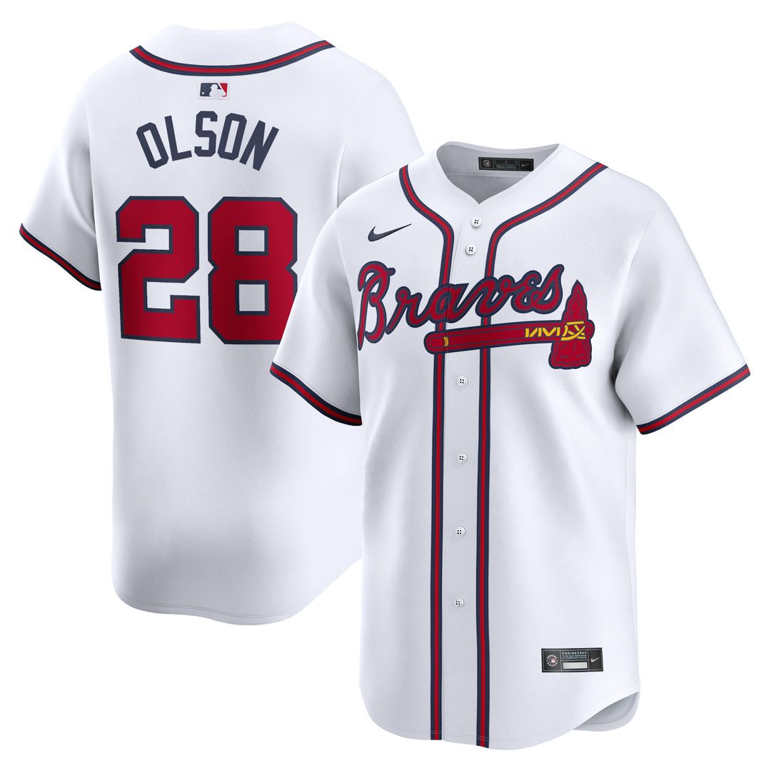 Atlanta Braves Matt Olson Home Limited Jersey - White