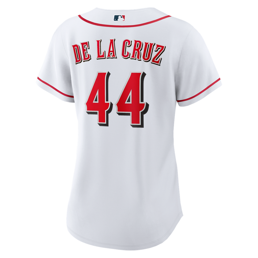 Cincinnati Reds Elly De La Cruz Women's Home Replica Jersey - White