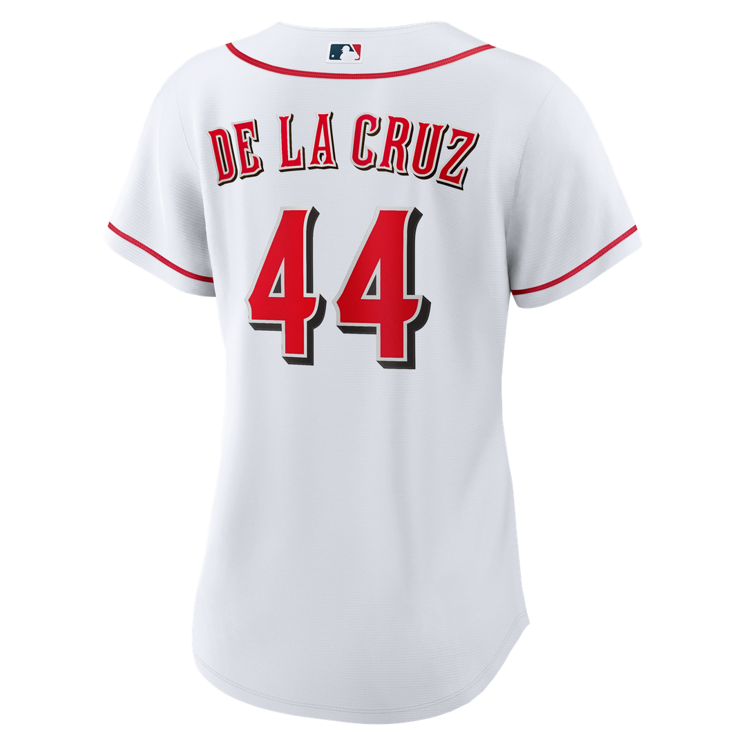 Cincinnati Reds Elly De La Cruz Women's Home Replica Jersey - White