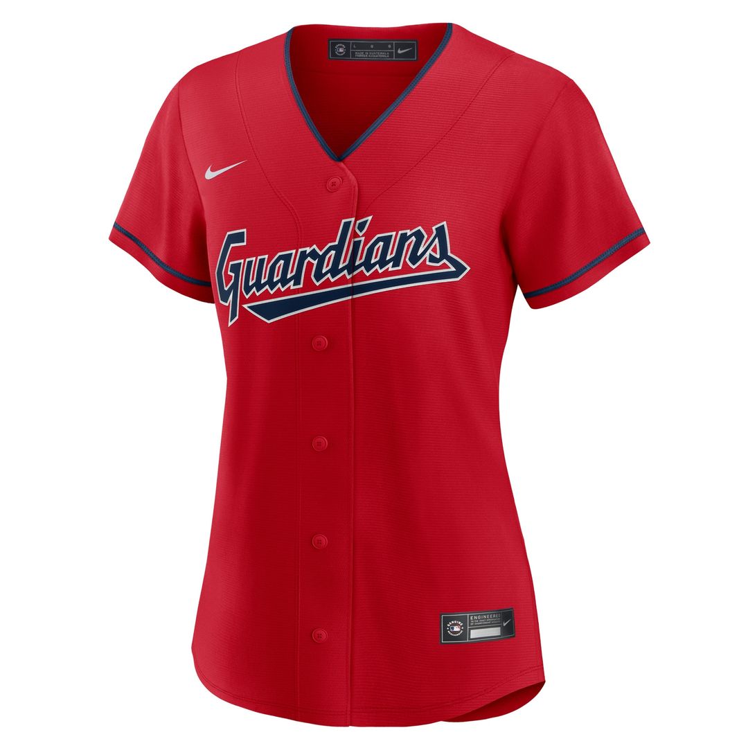 Cleveland Guardians Women's Home Replica Team Jersey - White