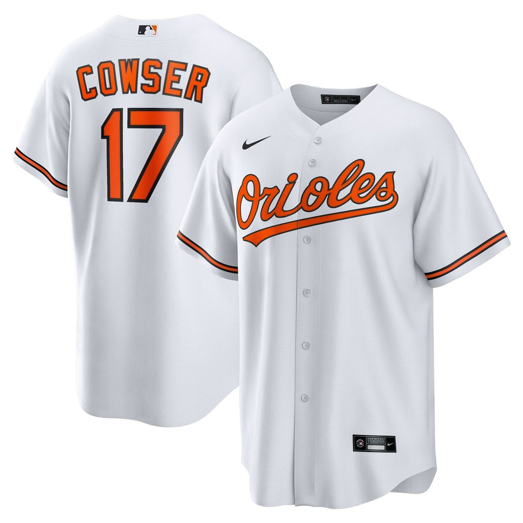 Baltimore Orioles Colton Cowser Home Replica Jersey - White