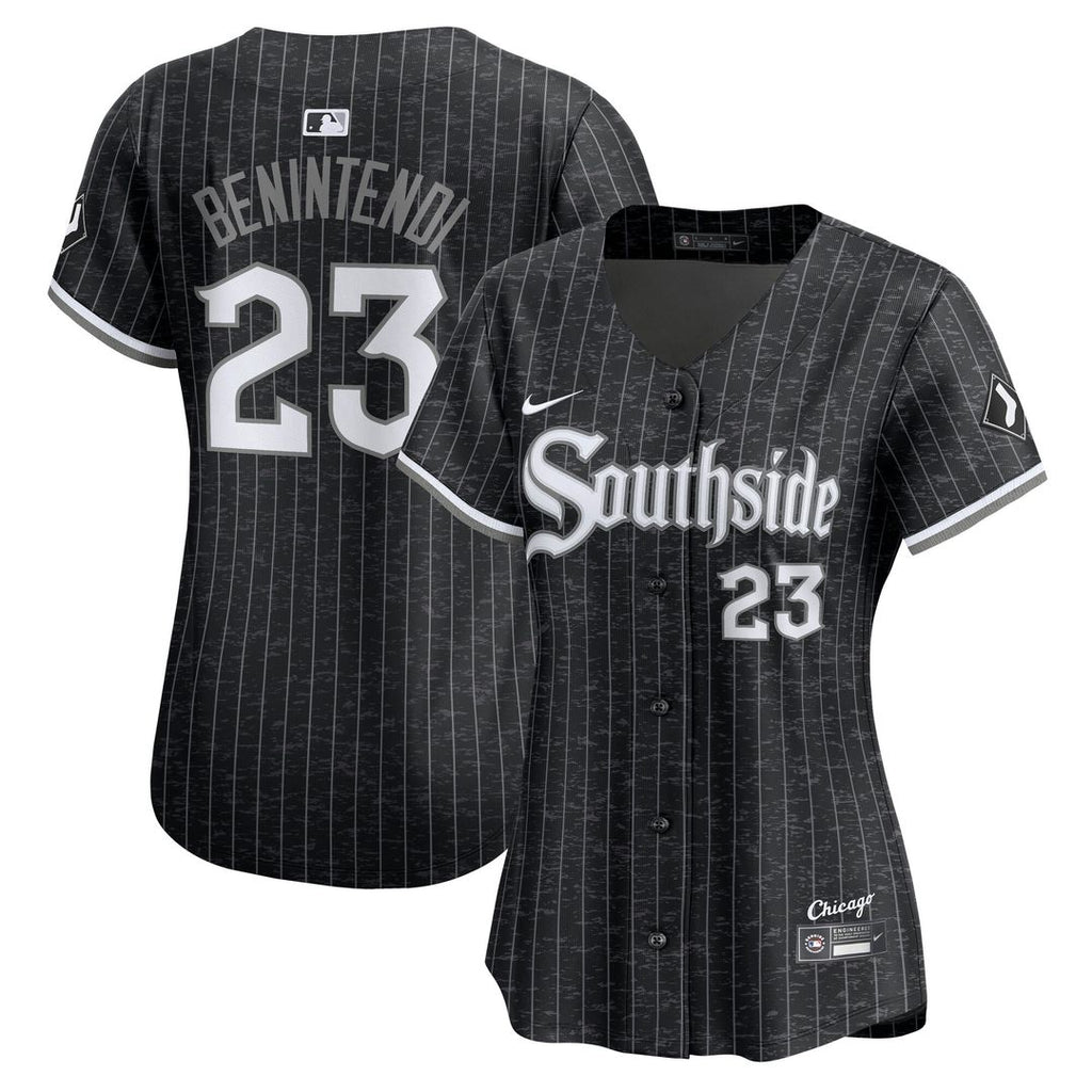 Chicago White Sox Andrew Benintendi Women's City Connect Limited Jersey - Black