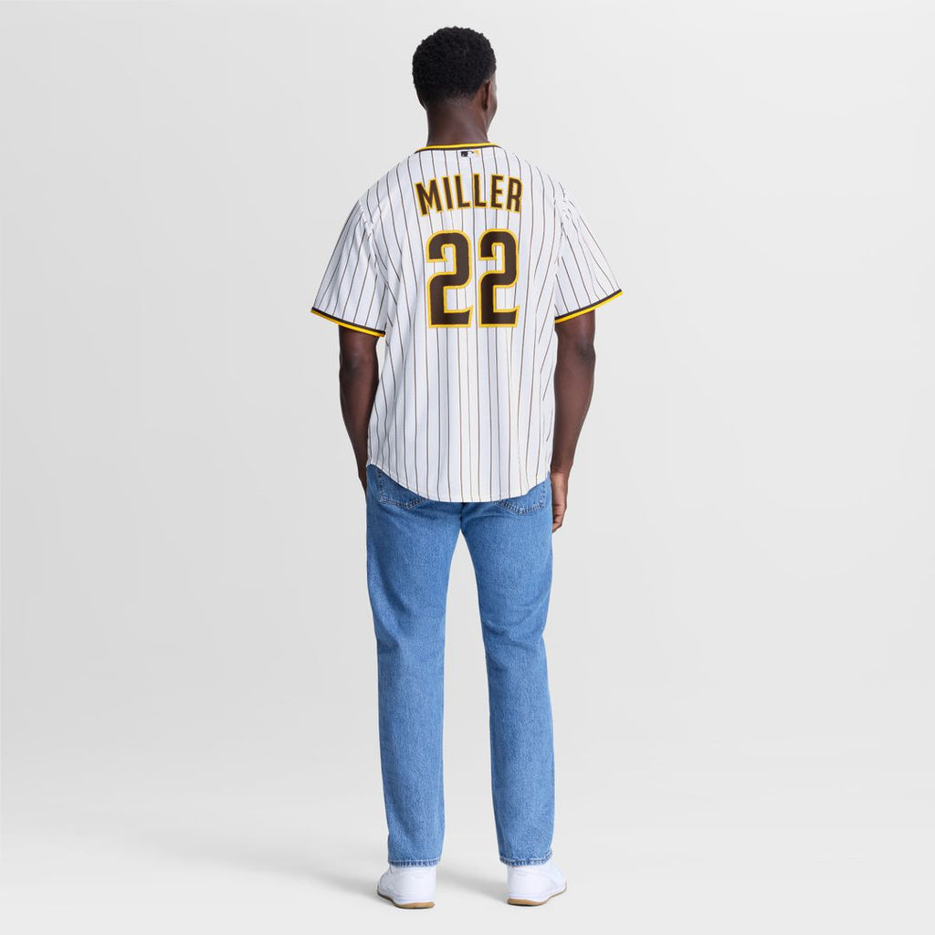 San Diego Padres Mason Miller Home Replica Jersey - White