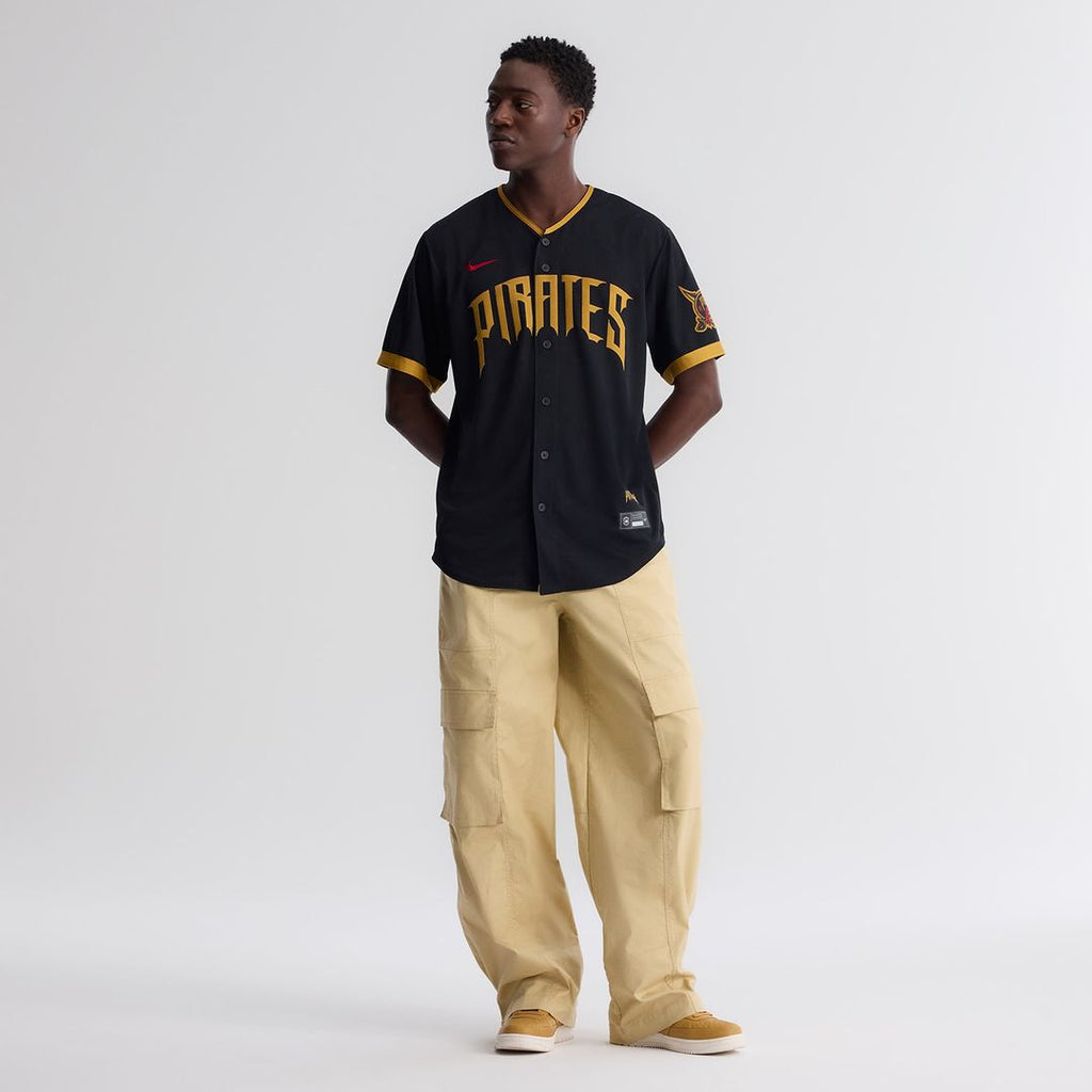 Pittsburgh Pirates Oneil Cruz 2026 City Connect Stadium Jersey - Black