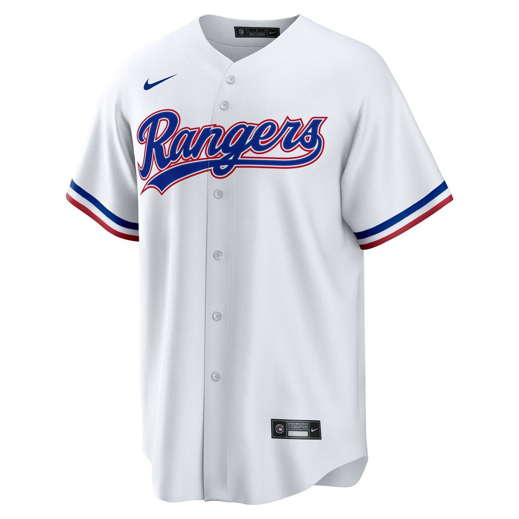 Texas Rangers Wyatt Langford Home Replica Jersey - White