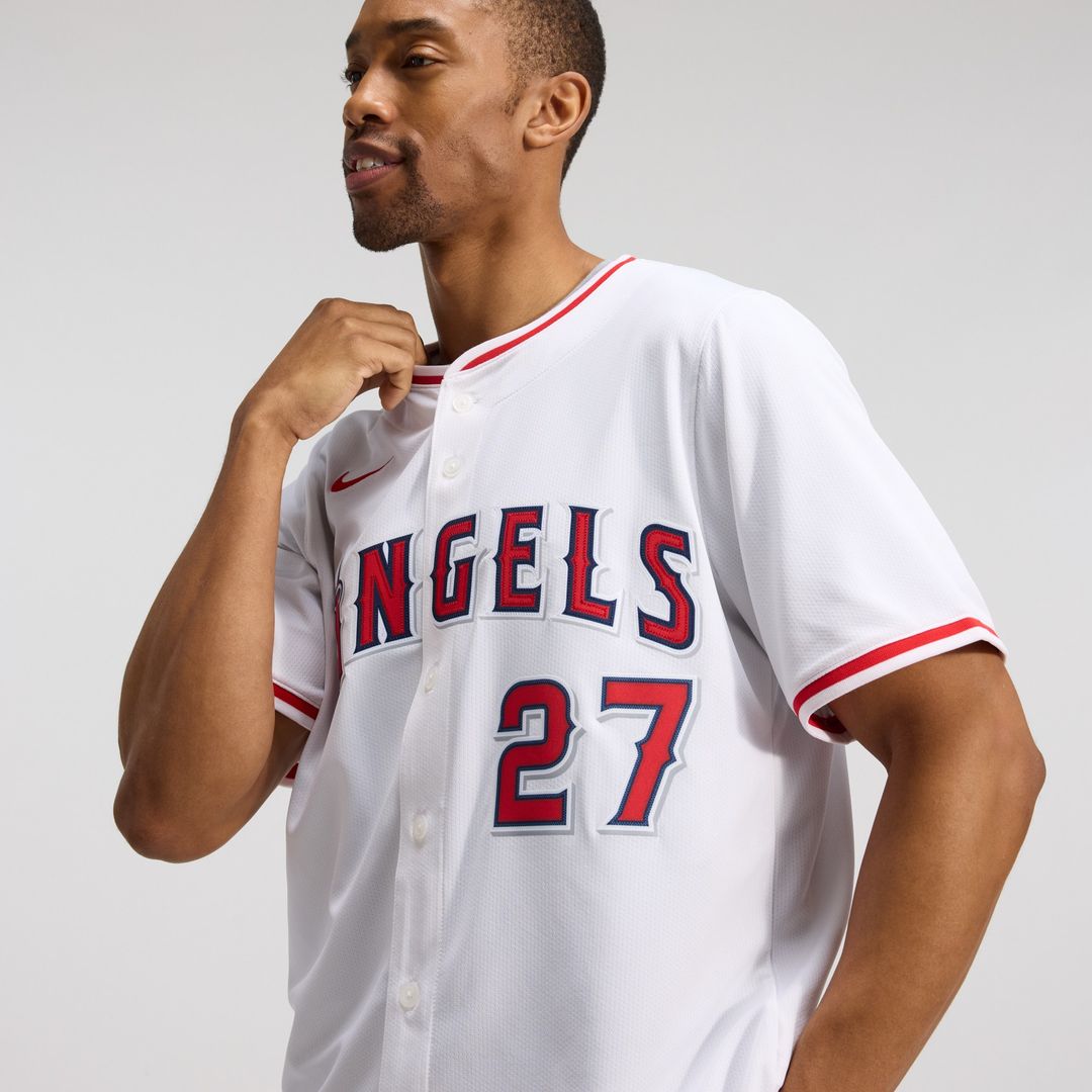Los Angeles Angels Mike Trout Home Limited Jersey - White