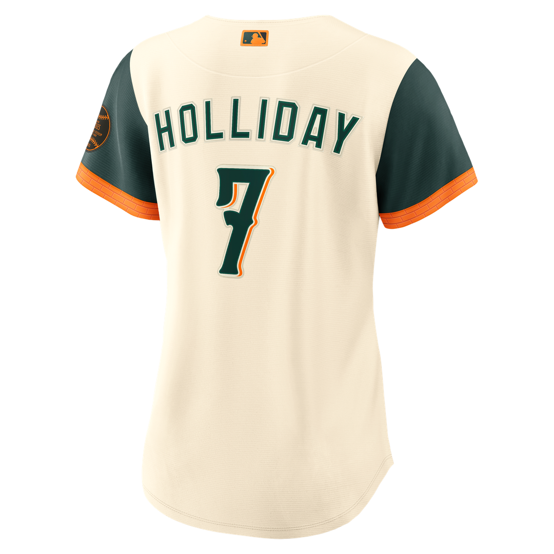 Baltimore Orioles Jackson Holliday Women's 2026 City Connect Stadium Jersey - Cream