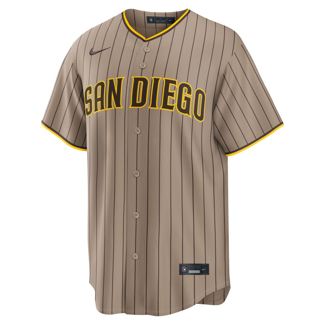 San Diego Padres Fernando Tatis Jr. Alternate Replica Jersey - Sand