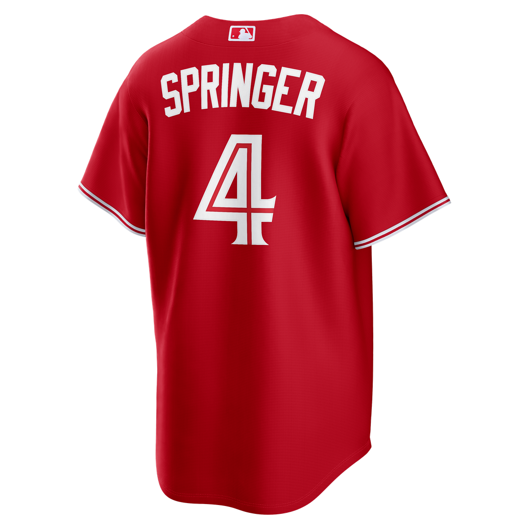 Toronto Blue Jays George Springer Canada Day Replica Jersey - Red