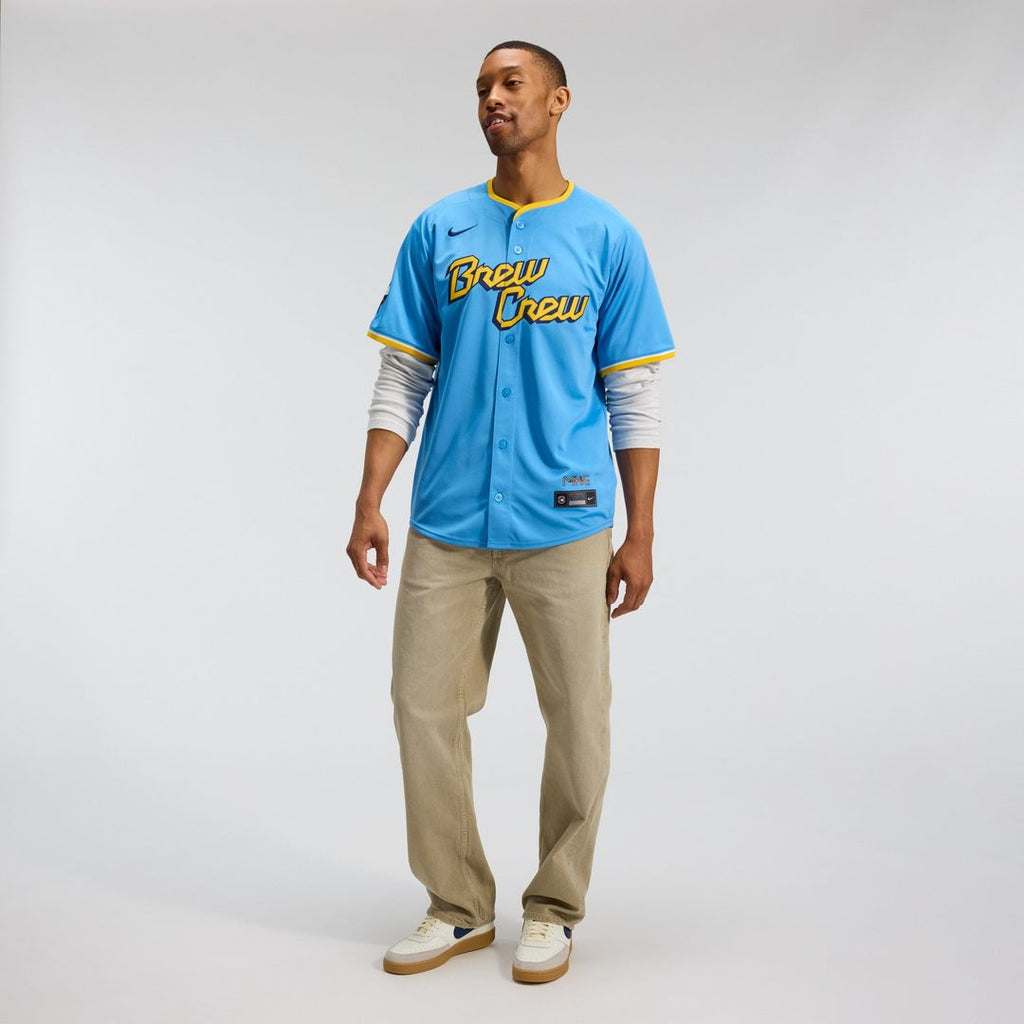 Milwaukee Brewers City Connect Limited Jersey - Light Blue