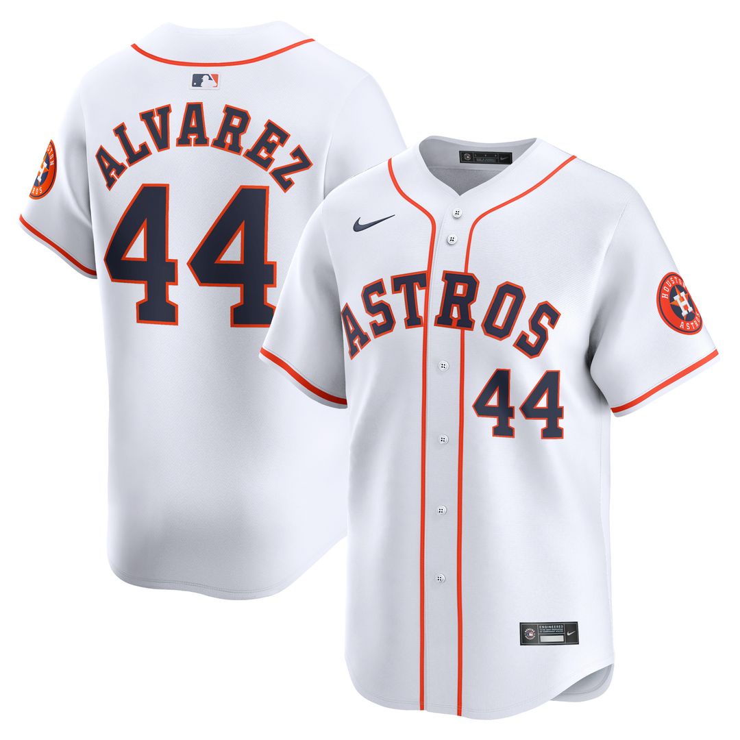 Houston Astros Yordan Alvarez Home Limited Jersey - White