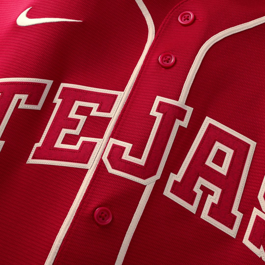 Texas Rangers Joc Pederson 2026 City Connect Stadium Jersey - Red