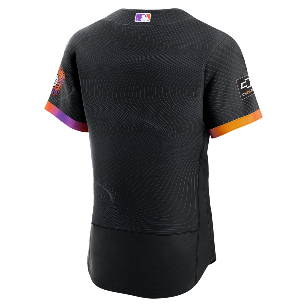 San Francisco Giants City Connect Authentic Sponsor Patch Jersey - Anthracite