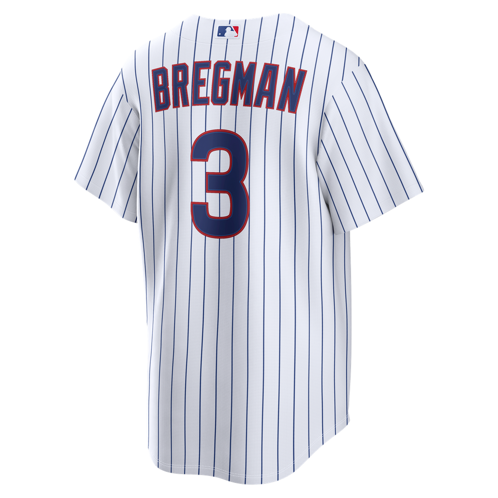 Chicago Cubs Alex Bregman Home Replica Jersey - White
