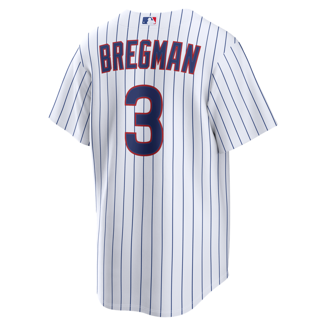 Chicago Cubs Alex Bregman Home Replica Jersey - White