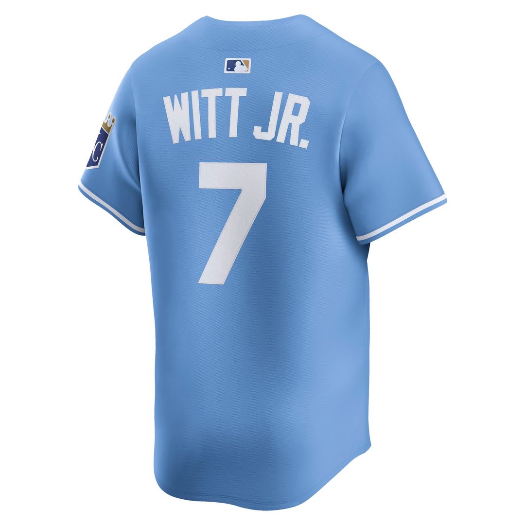 Kansas City Royals Bobby Witt Jr. Alternate Limited Jersey - Light Blue