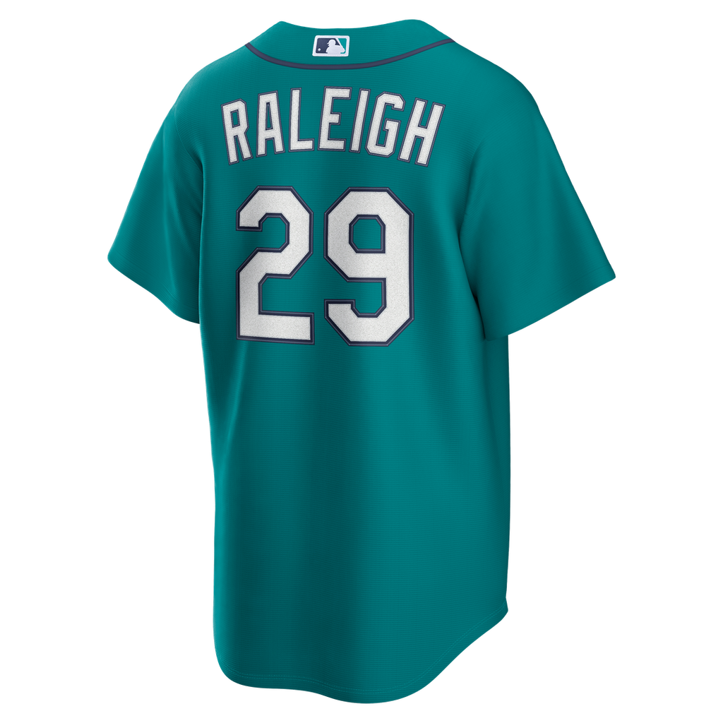 Seattle Mariners Cal Raleigh Alternate Replica Jersey - Teal