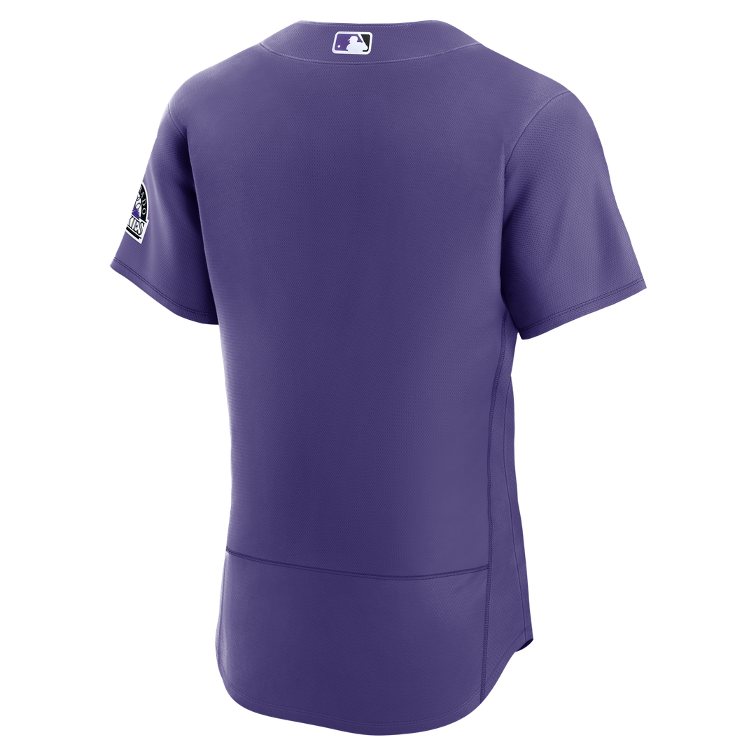 Colorado Rockies Alternate Authentic Jersey - Purple