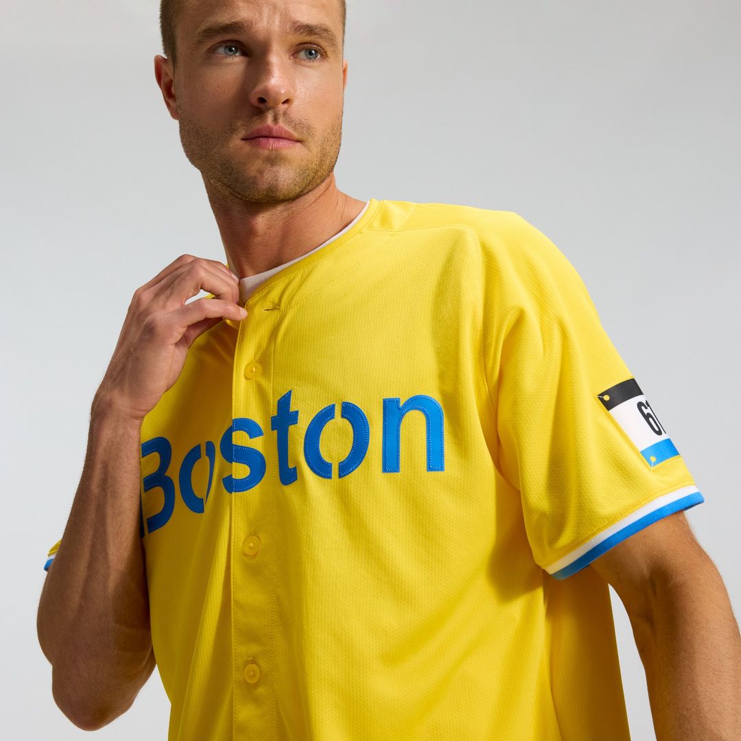 Boston Red Sox City Connect Limited Jersey - Gold