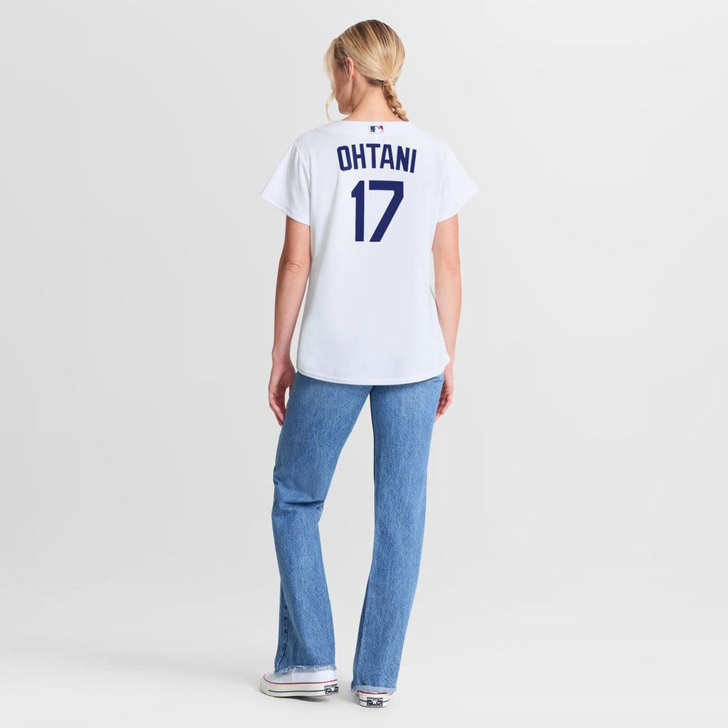 Los Angeles Dodgers Shohei Ohtani Women's Home Replica Jersey - White