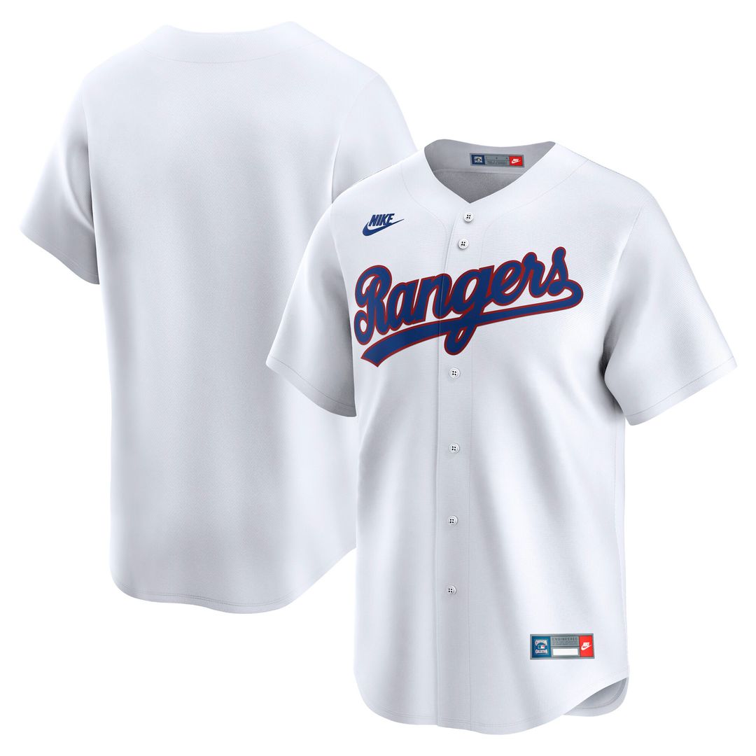 Texas Rangers Cooperstown Limited Jersey - White