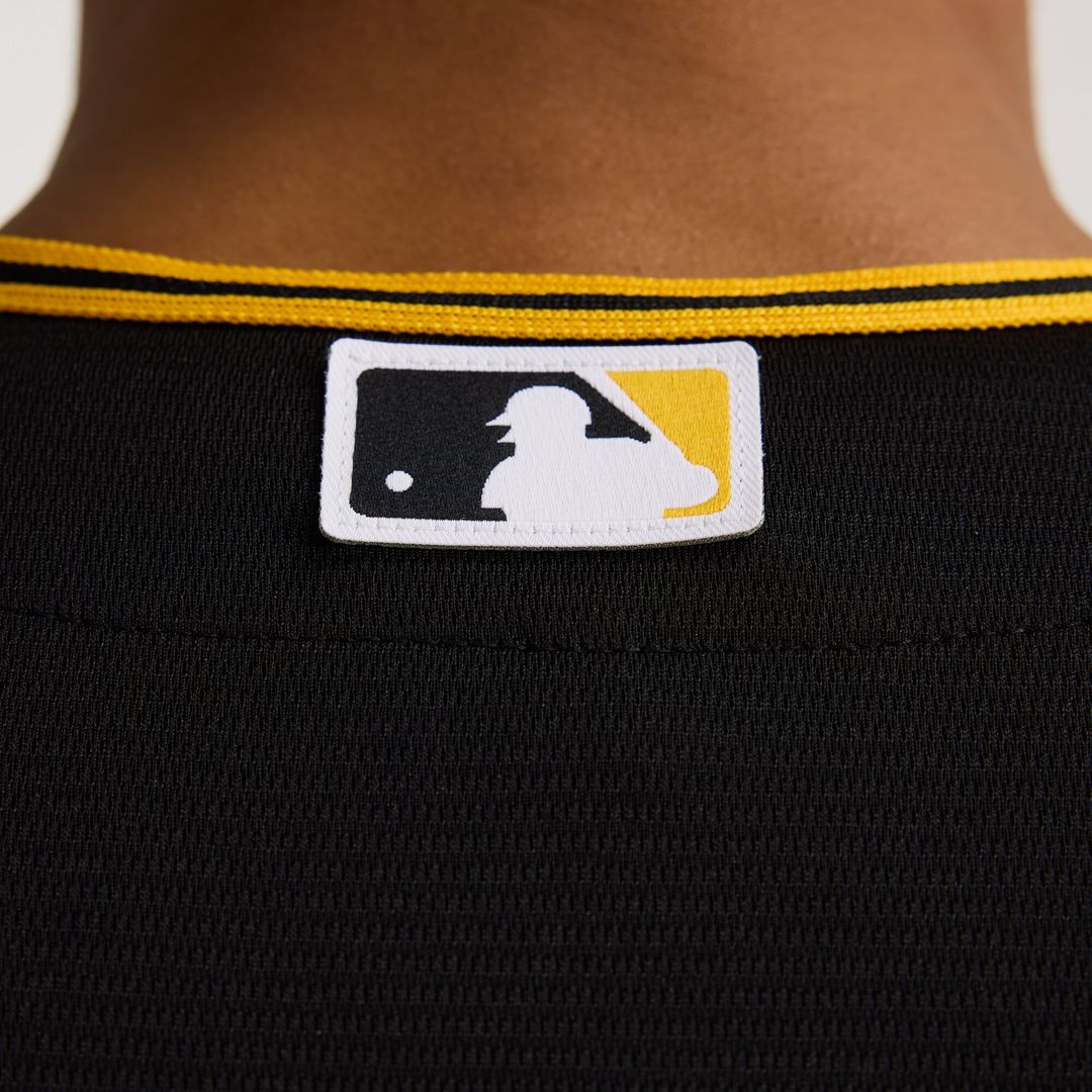 Pittsburgh Pirates Alternate Replica Team Jersey - Black