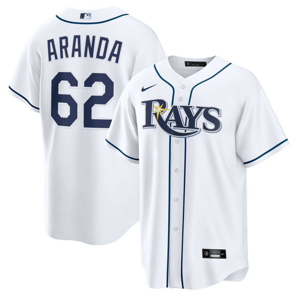 Tampa Bay Rays Jonathan Aranda Home Replica Jersey - White