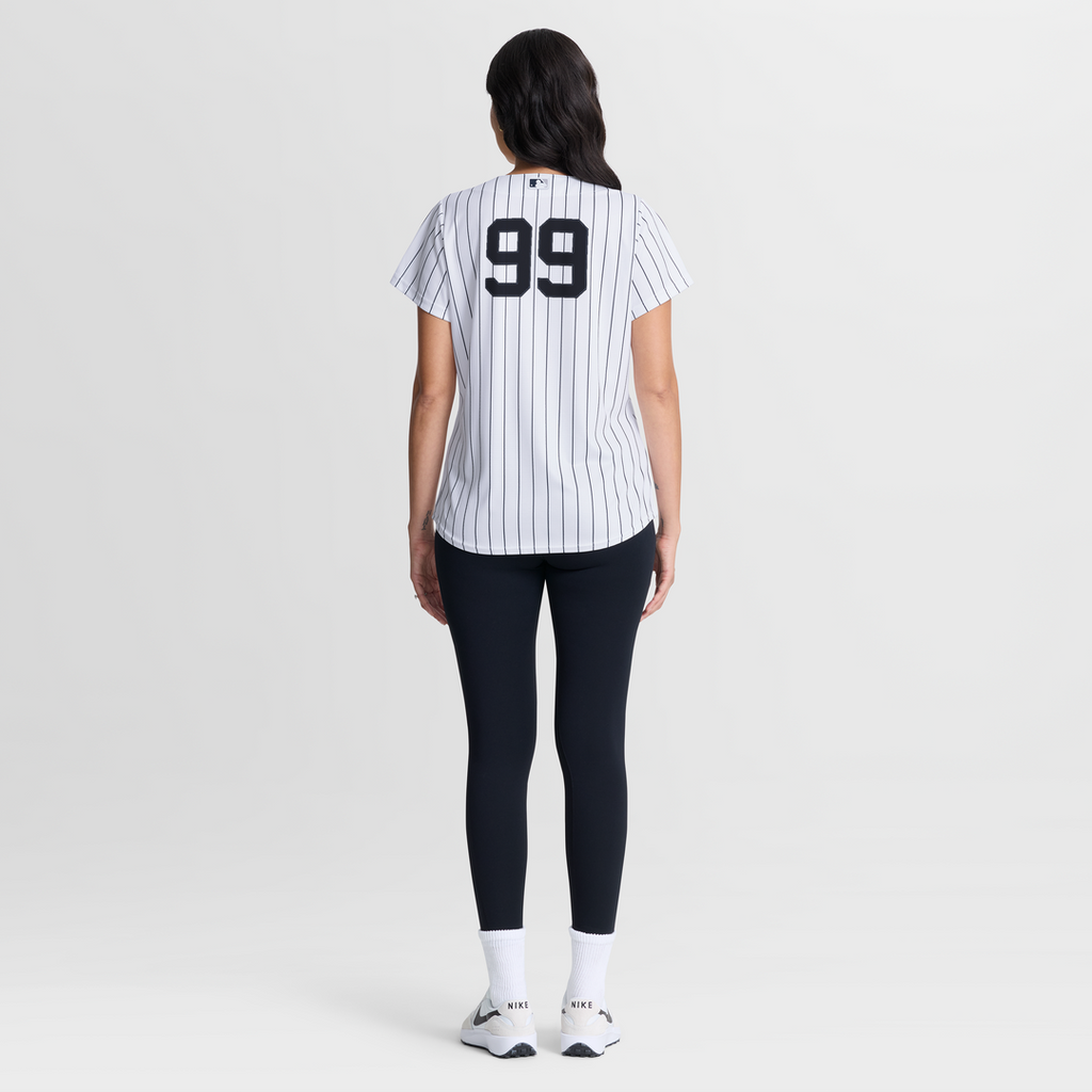 New York Yankees Aaron Judge Women's Home Replica Jersey - White