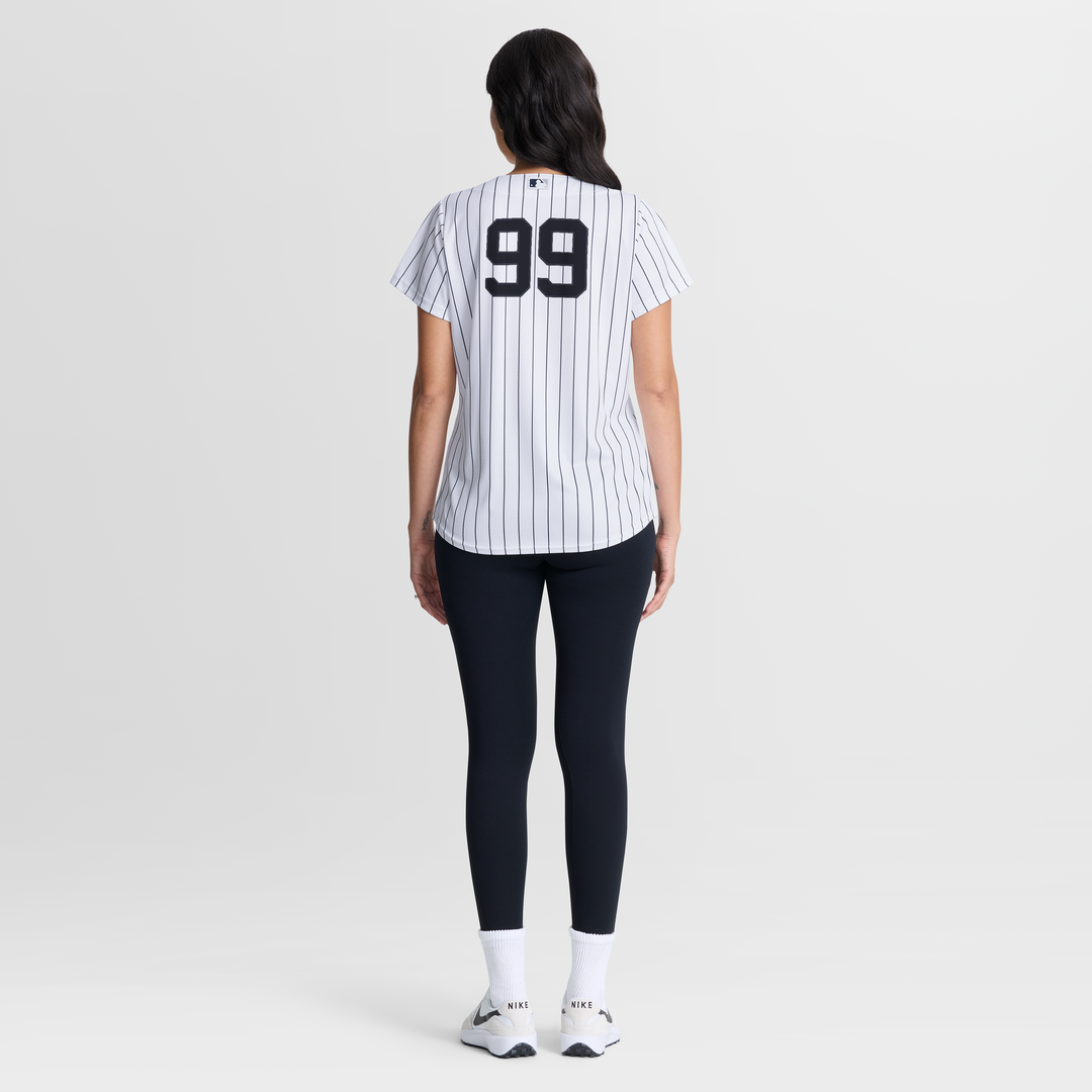 New York Yankees Aaron Judge Women's Home Replica Jersey - White