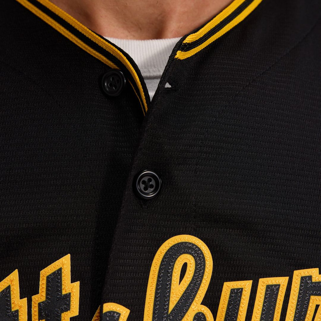 Pittsburgh Pirates Alternate Replica Team Jersey - Black