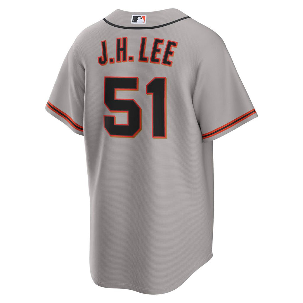 San Francisco Giants Jung Hoo Lee Road Replica Jersey - Gray