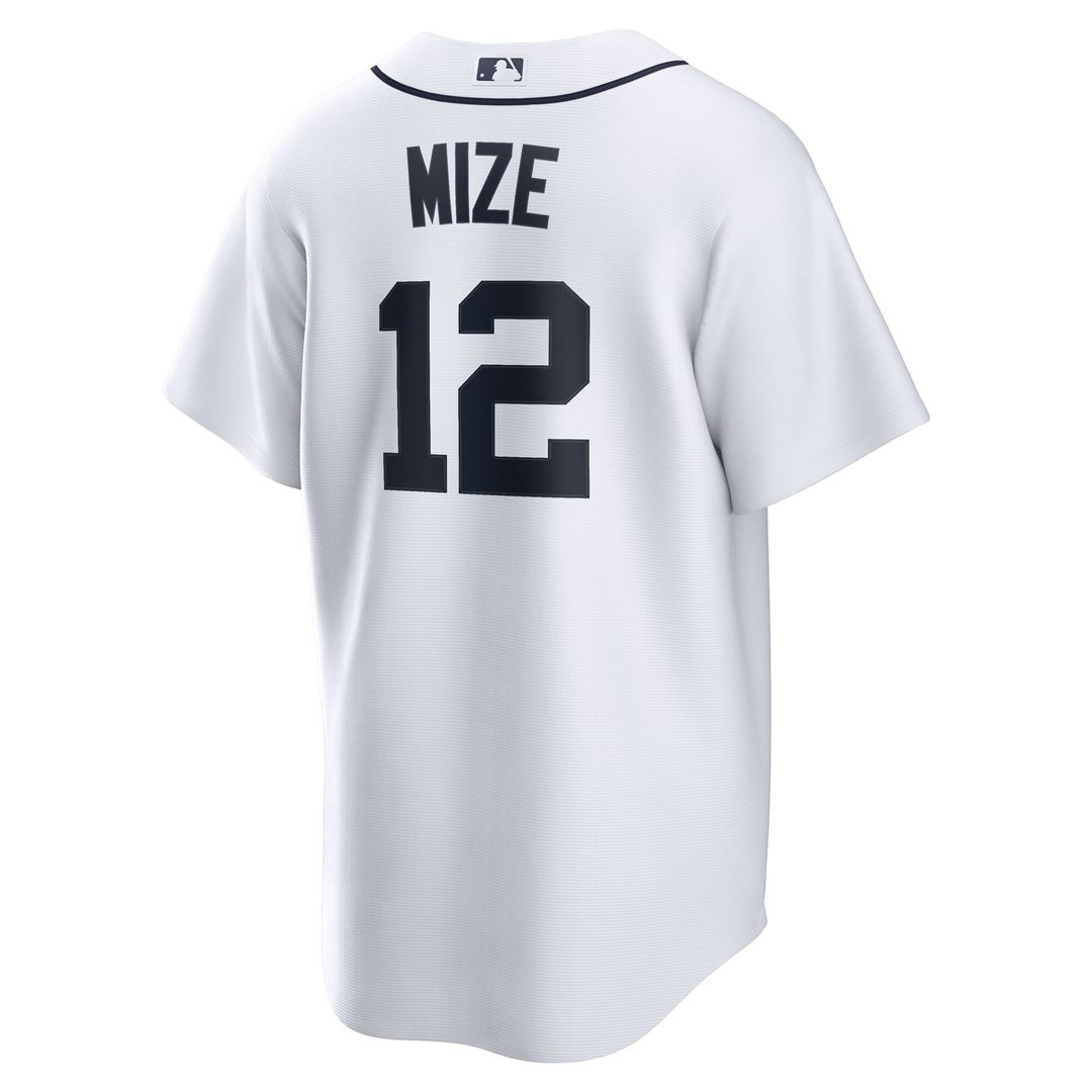 Detroit Tigers Casey Mize Home Replica Jersey - White