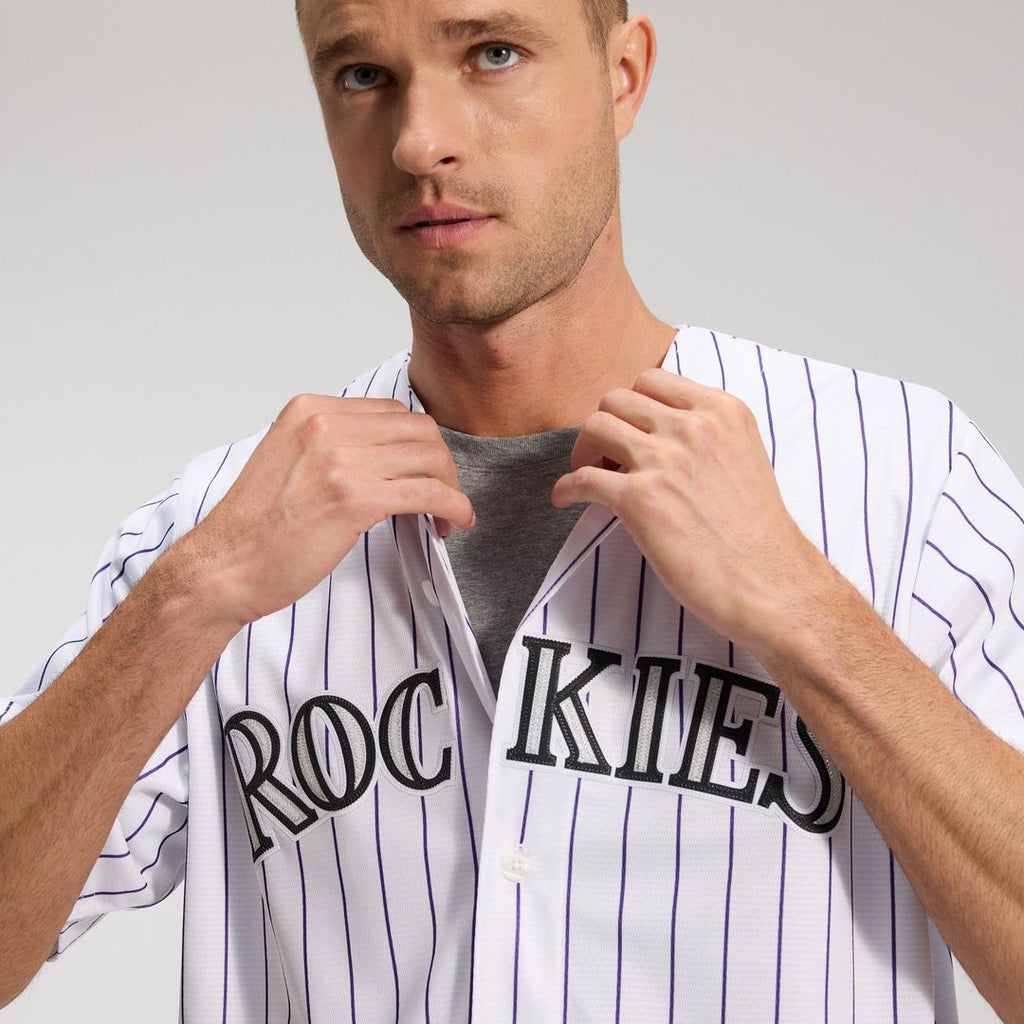 Colorado Rockies Home Replica Team Jersey - White