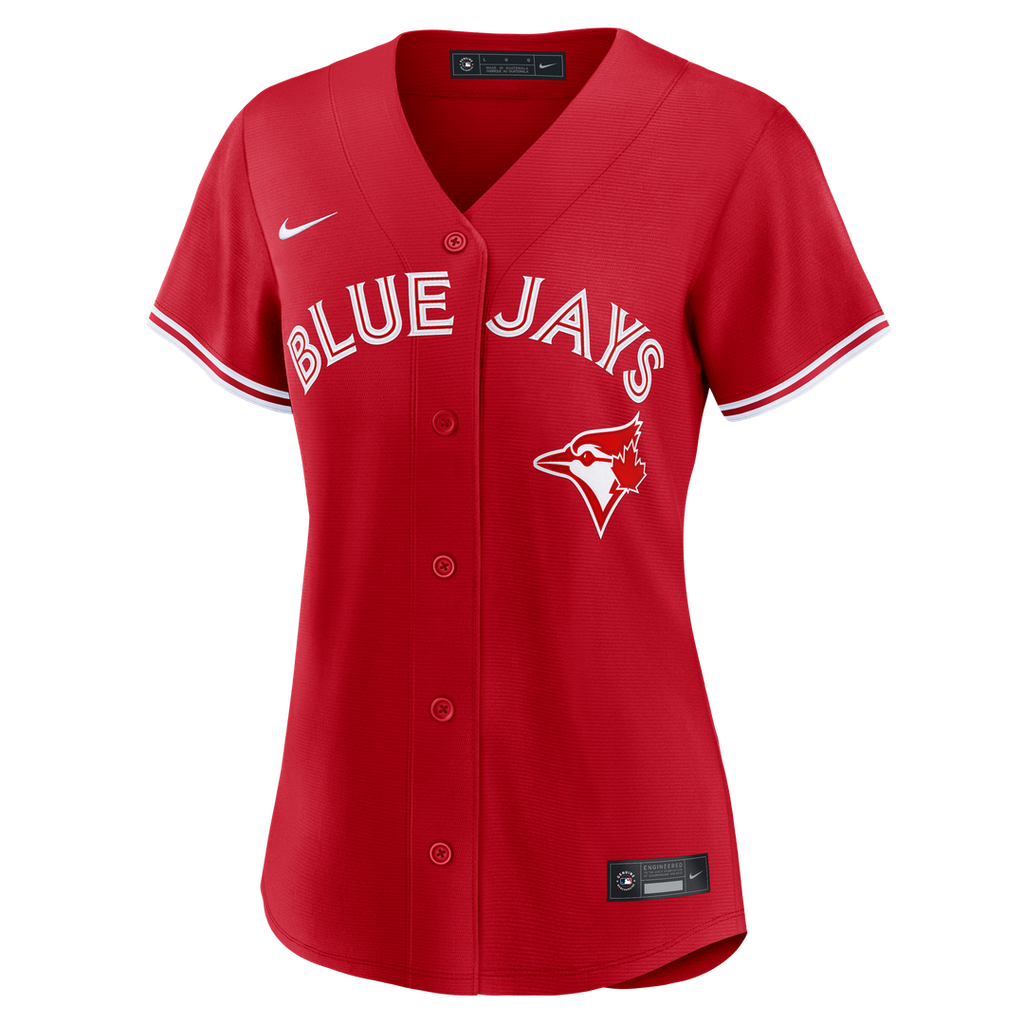 Toronto Blue Jays Women's Alternate Replica Jersey - Red