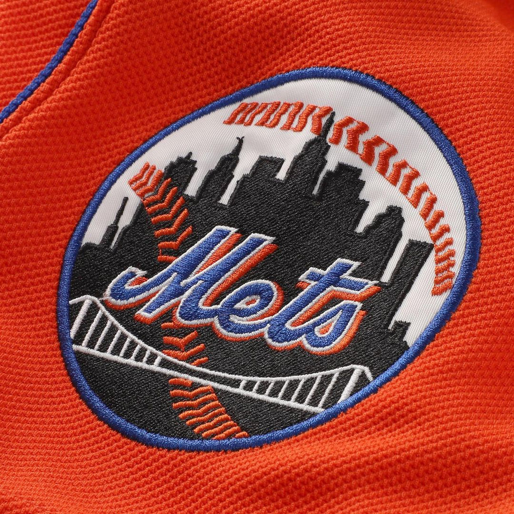 New York Mets Mike Piazza Mitchell & Ness Cooperstown Mesh Batting Practice Button-Up Jersey - Royal