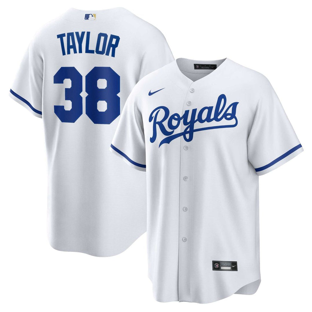 Kansas City Royals Josh Taylor Home Replica Jersey - White
