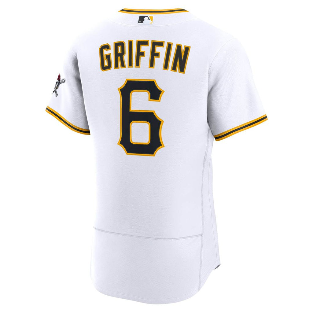 Pittsburgh Pirates Konnor Griffin Home Authentic Jersey - White