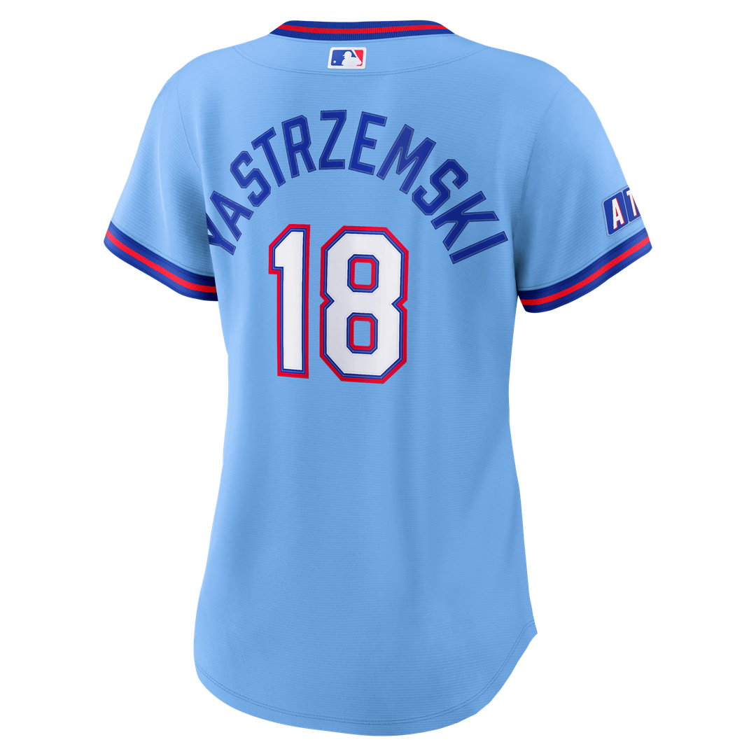 Atlanta Braves Mike Yastrzemski Women's 2026 City Connect Stadium Jersey - Powder Blue