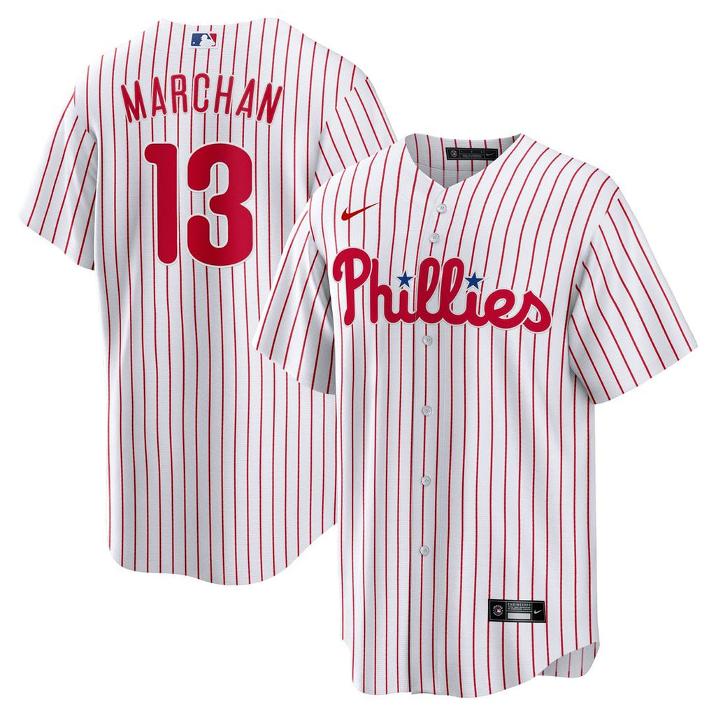 Philadelphia Phillies Rafael Marchán Home Replica Jersey - White