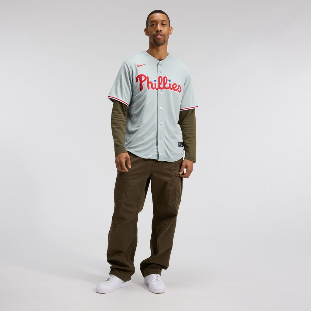 Philadelphia Phillies Bryce Harper Road Replica Jersey - Gray