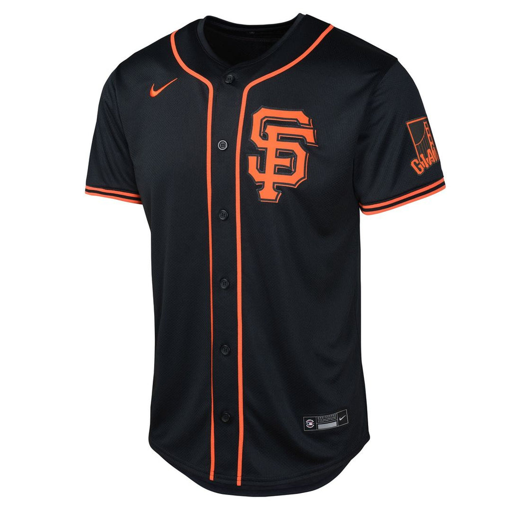 San Francisco Giants Rafael Devers Youth Limited Jersey - Black