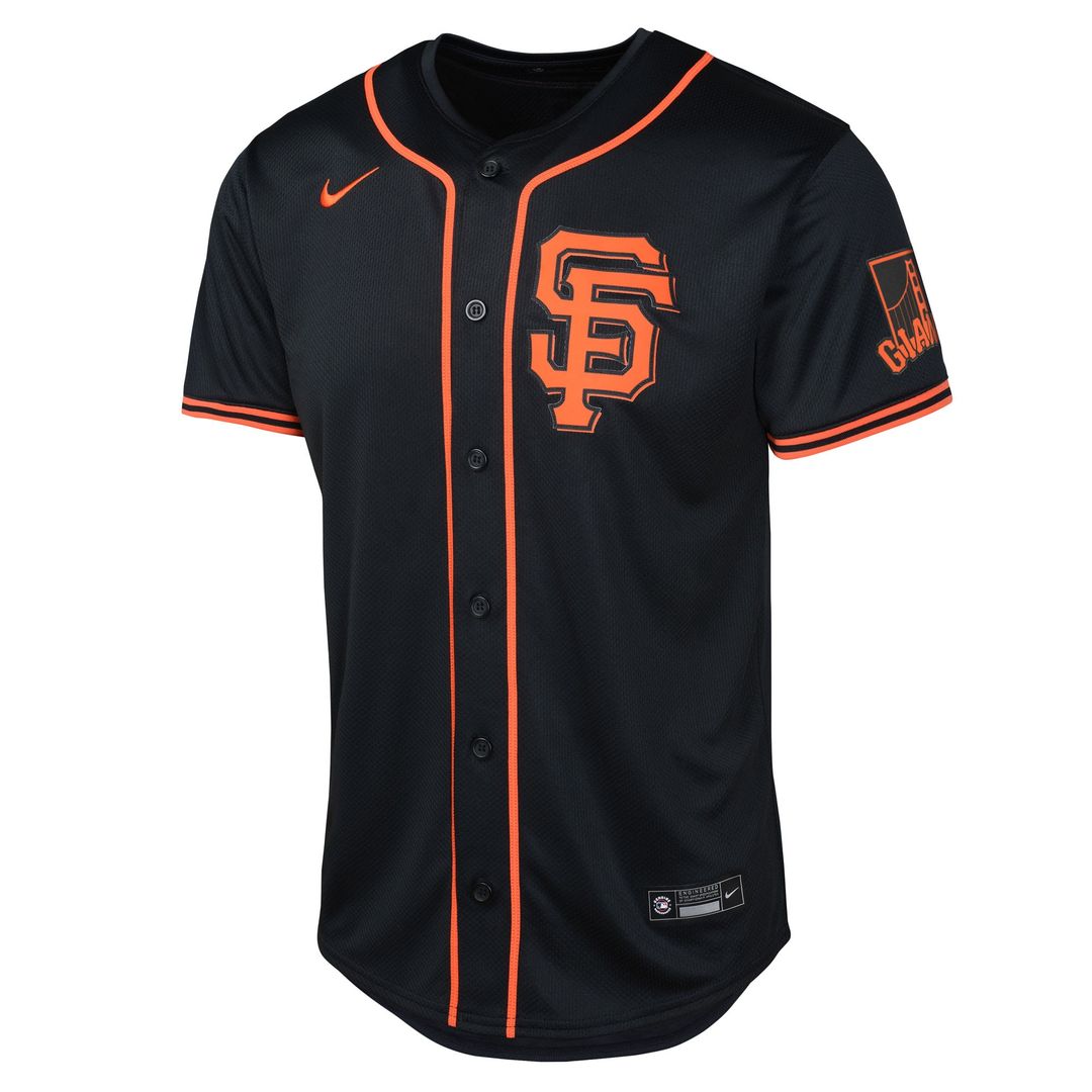 San Francisco Giants Rafael Devers Youth Limited Jersey - Black