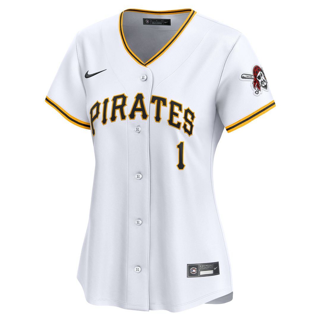 Pittsburgh Pirates Women's #1 Mom Home Limited Jersey - White