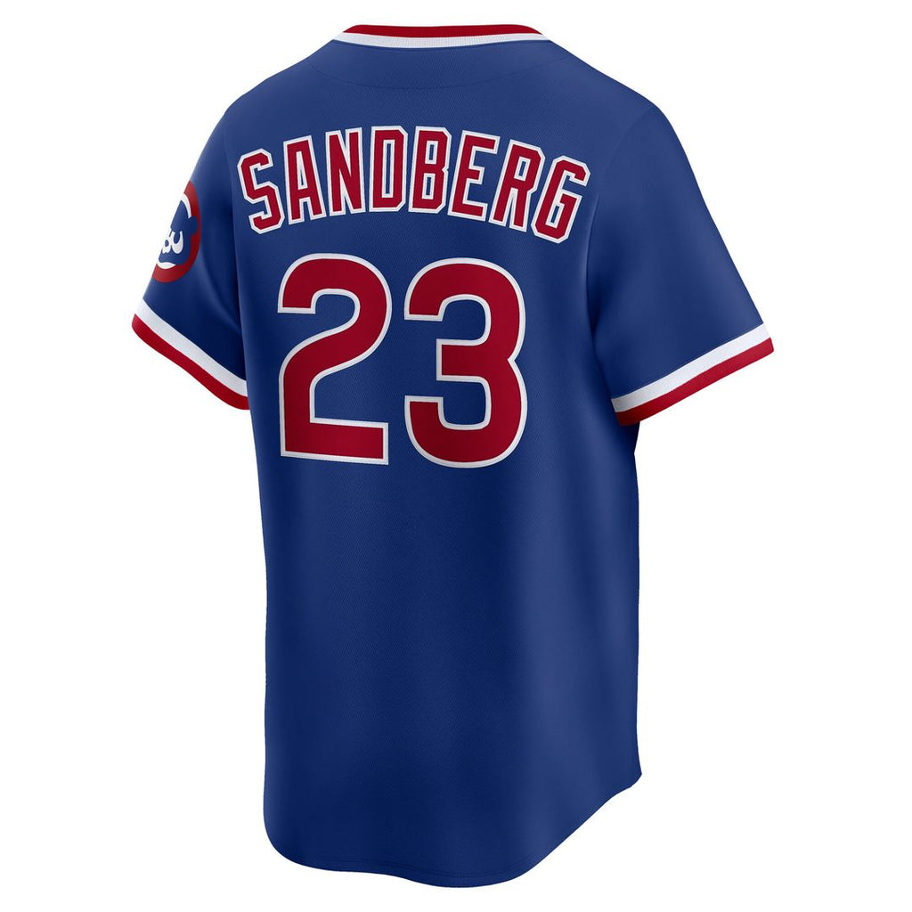 Chicago Cubs Ryne Sandberg Throwback Cooperstown Limited Jersey - White