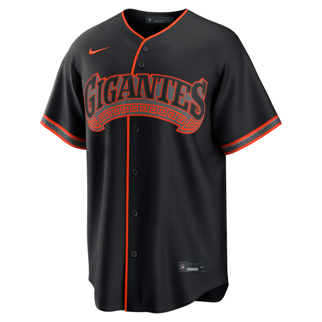 San Francisco Giants Rafael Devers Alternate Replica Jersey - Black
