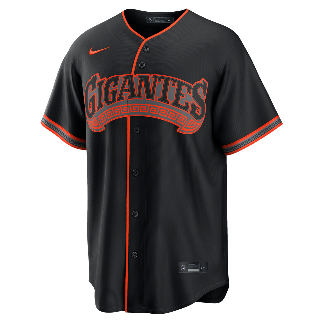 San Francisco Giants Rafael Devers Alternate Replica Jersey - Black