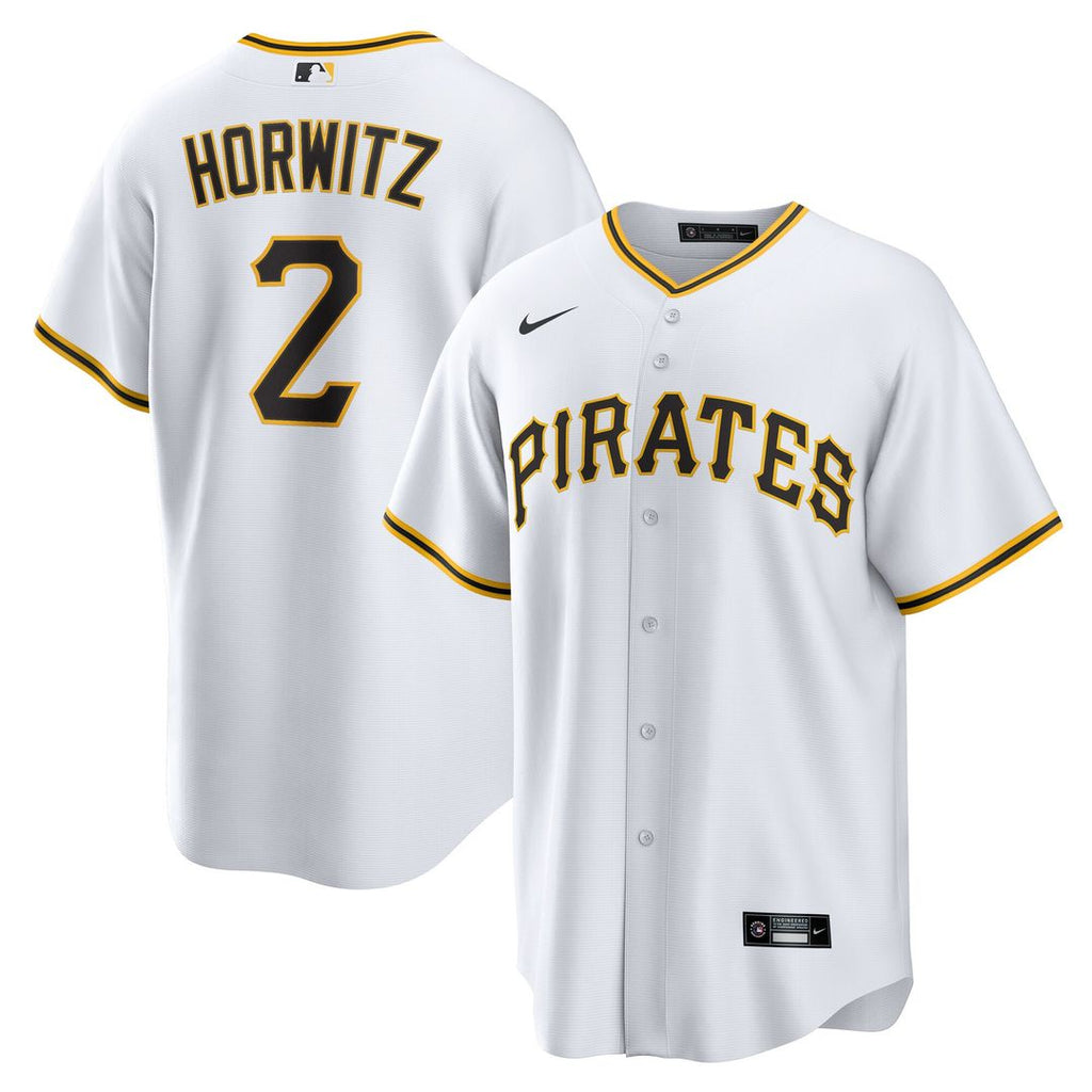 Pittsburgh Pirates Spencer Horwitz Home Replica Jersey - White