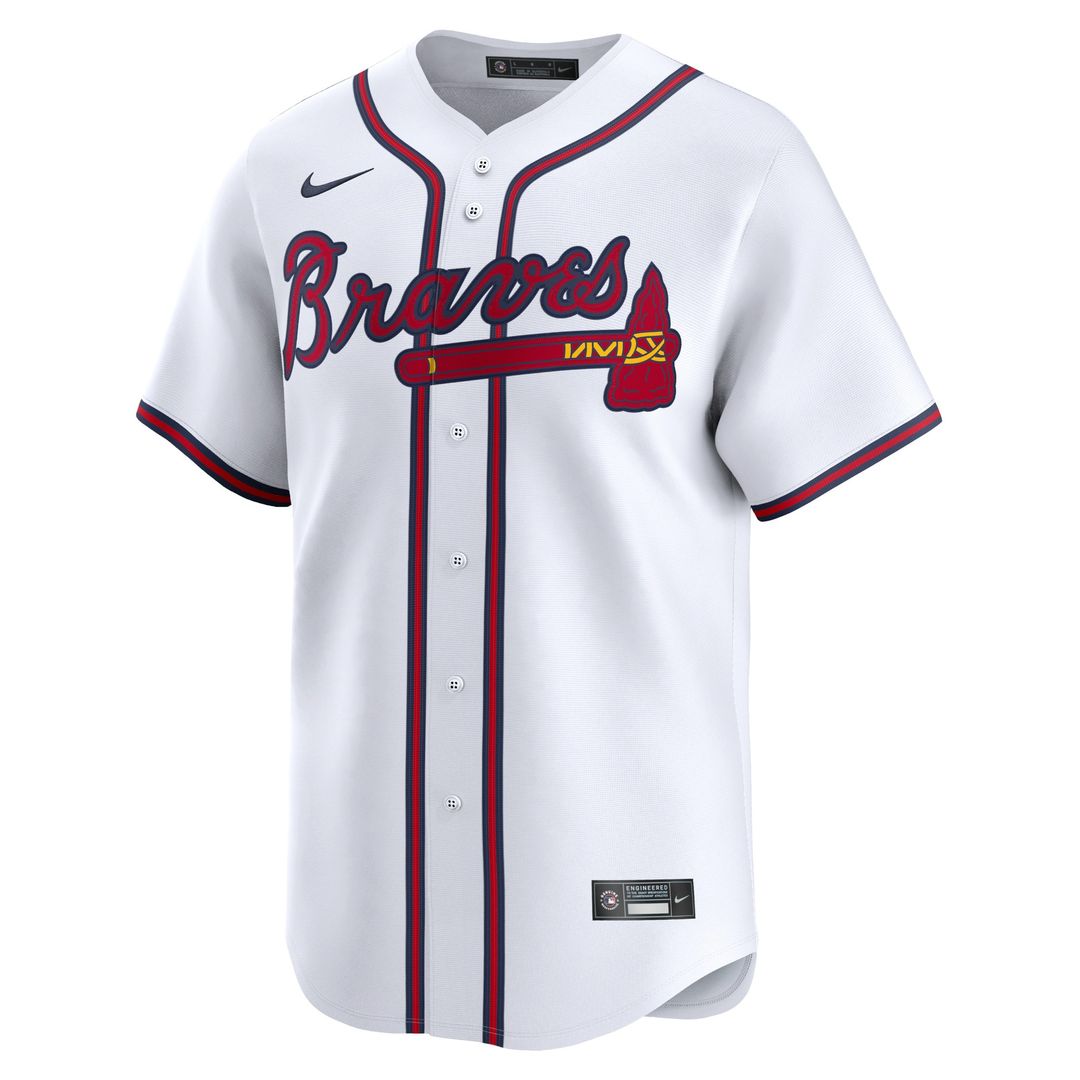 Atlanta Braves Ronald Acuña Jr. Home Limited Jersey - White