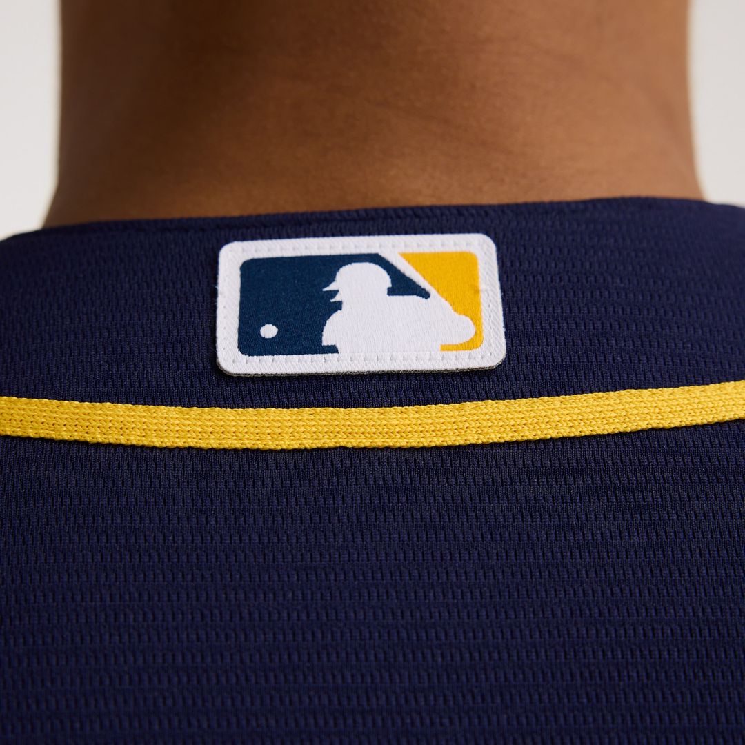 Milwaukee Brewers Home Replica Team Jersey - Cream