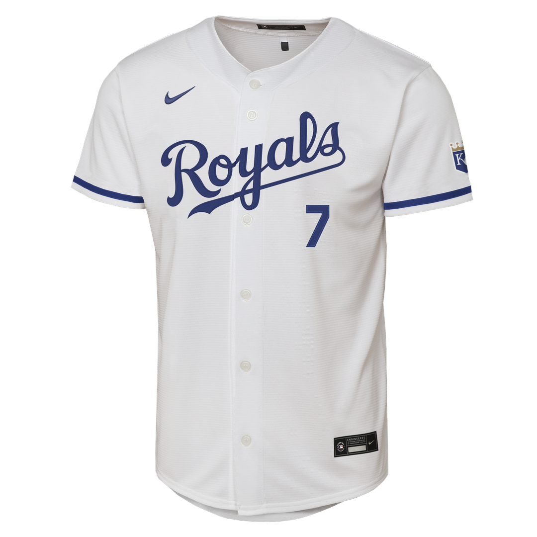 Kansas City Royals Bobby Witt Jr. Youth Alternate Stadium Jersey - Light Blue